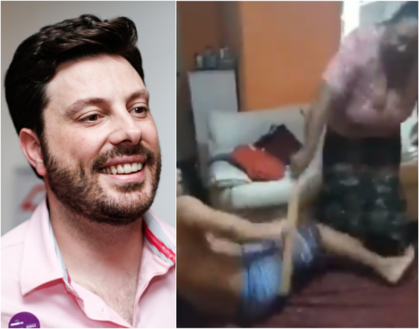 Mãe dá surra em filho que compartilhou fotos íntimas com mulheres e recebe apoio de Danilo Gentili: “isso aí é mãe de verdade”