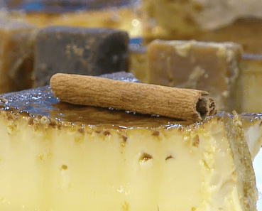 Receita de Pudim de Rapadura do Melhor da Tarde, dia 30/06/2020