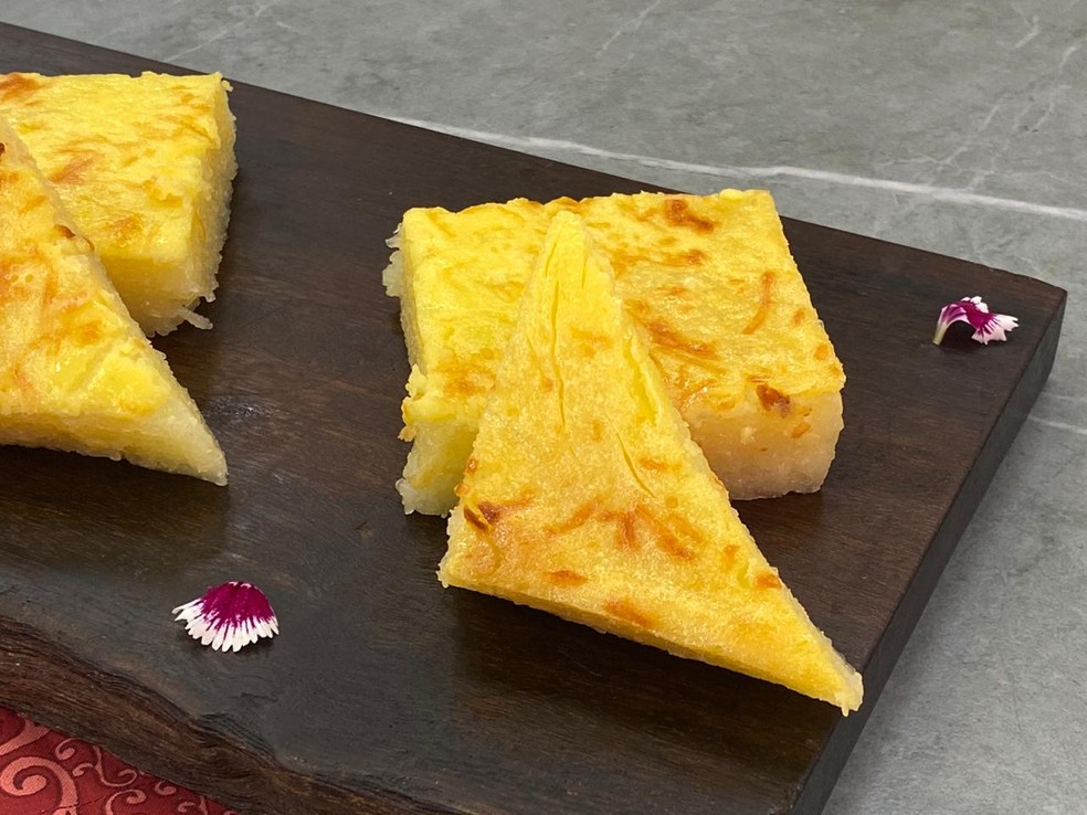 Receita de Bolo de Mandioca Gratinado da Ana Maria Braga no Encontro 24/06/2020