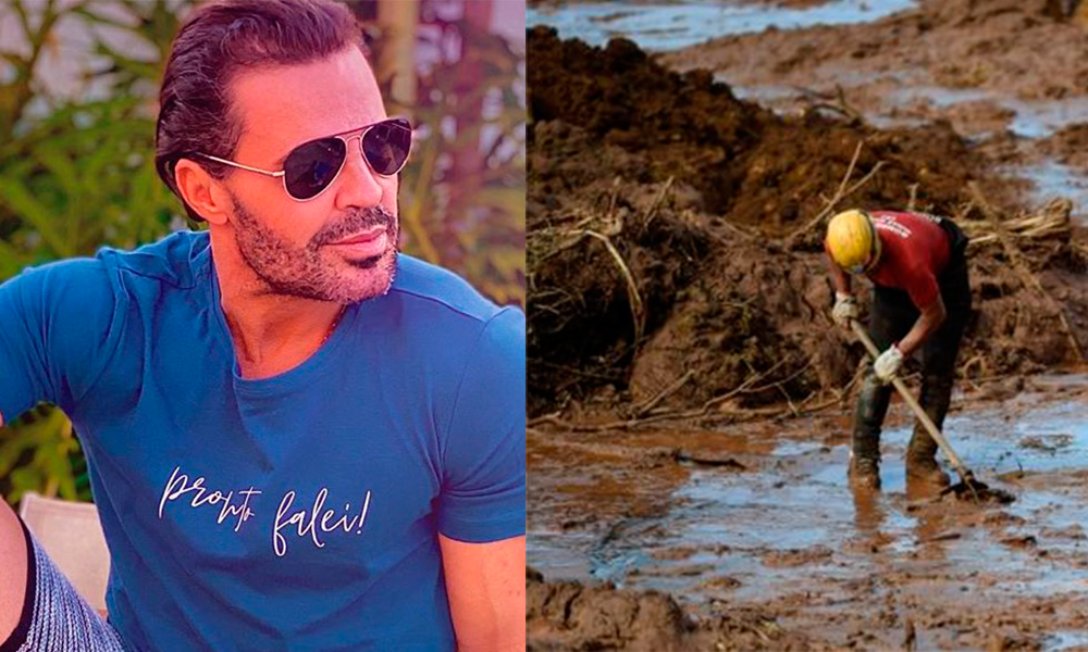 Eduardo Costa causa revolta ao afirmar de Brumadinho tem ‘cheiro de corpo e morte’