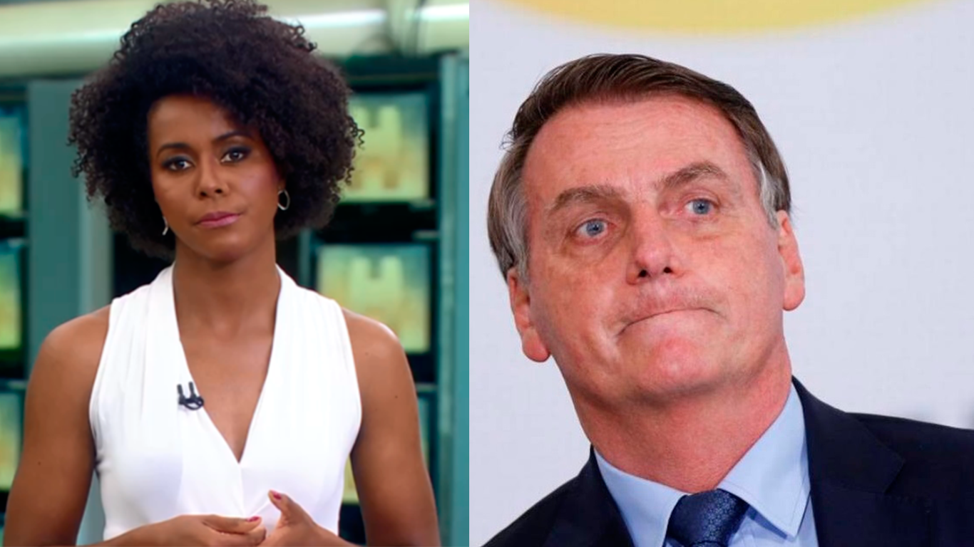 Maju Coutinho dá alfinetada em Bolsonaro na Globo: “Se todos os presidentes fossem assim”