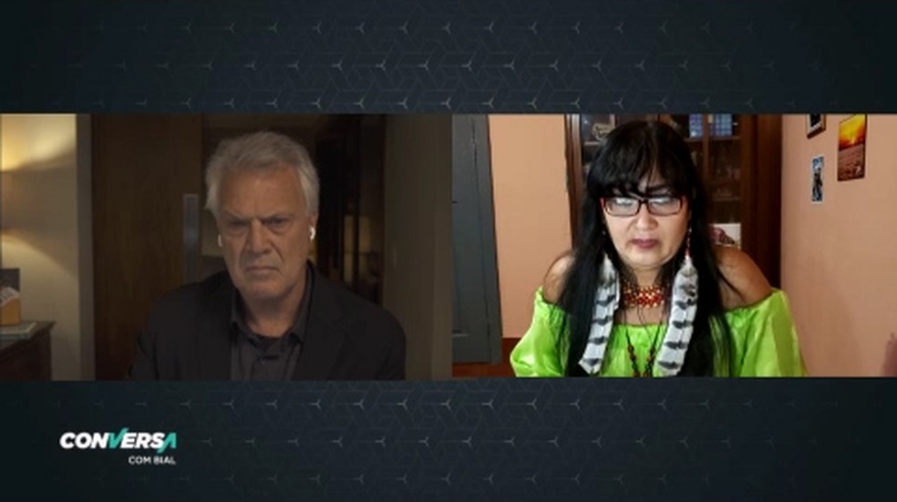 Conversa com Bial 08/06/2020: Milena Kokama e cacique Marivelton Baré falam sobre o coronavírus entre os indígenas