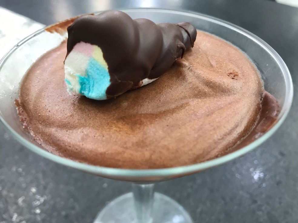 Receita de Mousse de Chocolate com Marshmallow da Ana Maria Braga no Encontro 17/06/2020