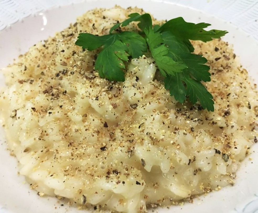 Receita de Risoto Cacio e Peppe da Ana Maria Braga no Encontro 12/06/2020