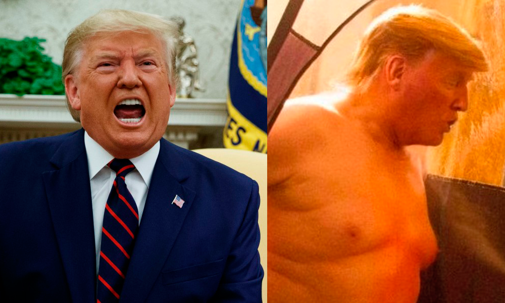 Suposto nude de Donald Trump vaza nas redes sociais e web repercute