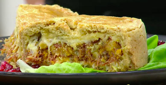 Receita de Empadão de Carne Seca do Melhor da Tarde, dia 28/07/2020