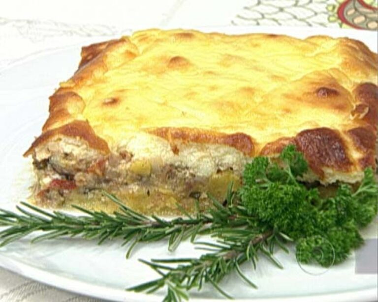 Receita de Torta Completa da Ana Maria Braga no Encontro, dia 15/07/2020