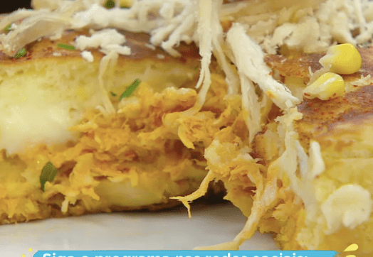 Receita de Torta Cremosa de Frigideira do Melhor da Tarde, dia 07/07/2020