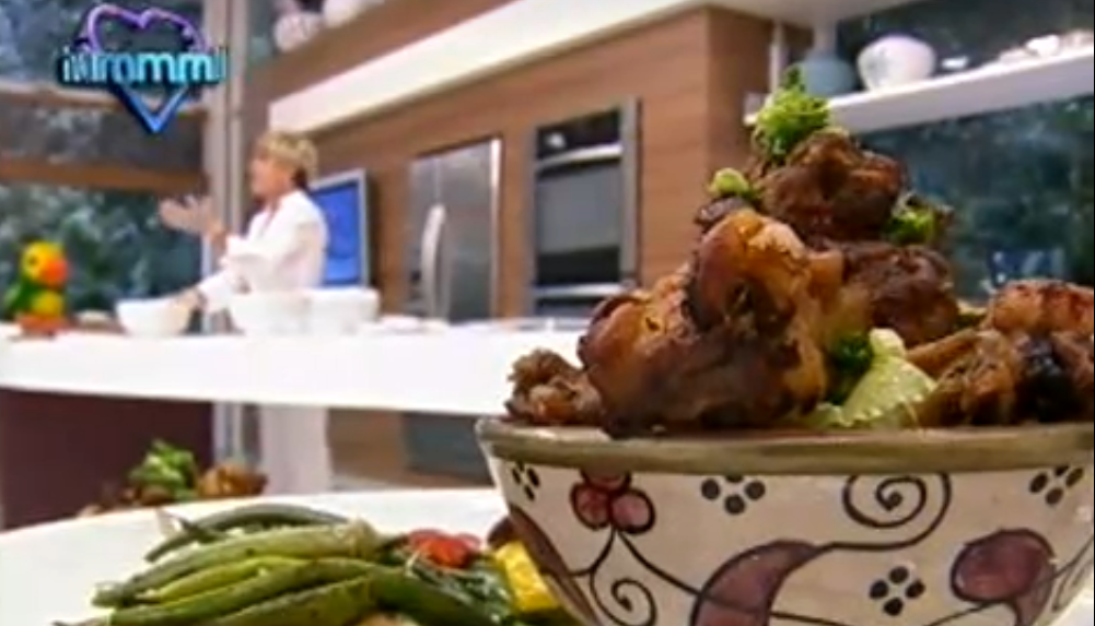 Receita de Asa de Frango ao Molho Picante de Laranja da Ana Maria Braga no Encontro, dia 27/07/2020