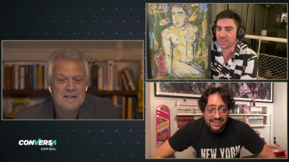 Conversa com Bial 03/07/2020: Entrevista com Marcelo Adnet e Fernando Caruso