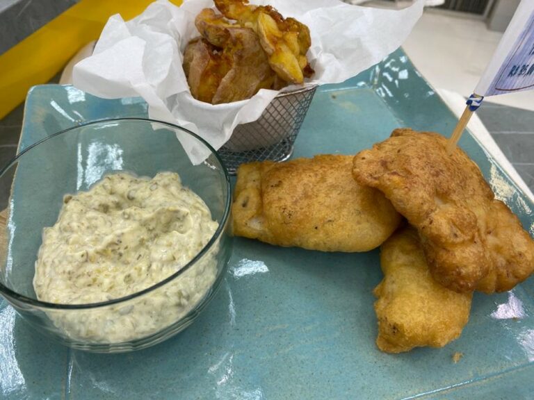 Receita de Fish and Chips da Ana Maria Braga no Encontro, dia 30/07/2020