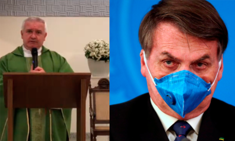Padre chama Bolsonaro de bandido e declara: “Quem votou nele devia pedir perdão a Deus”