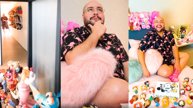 Tiago Abravanel abre as portas da casa onde mora com marido e mostra coleção de bonecas; confira