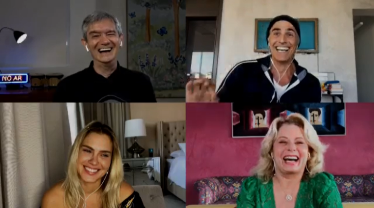Altas Horas 22/08/2020: André Rizek, Anderson Silva, Vera Fischer, Junior Lima e mais