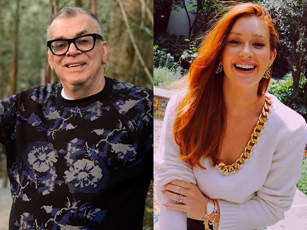Walcyr Carrasco e Marina Ruy Barbosa selam a paz após discussão sobre Amor à Vida