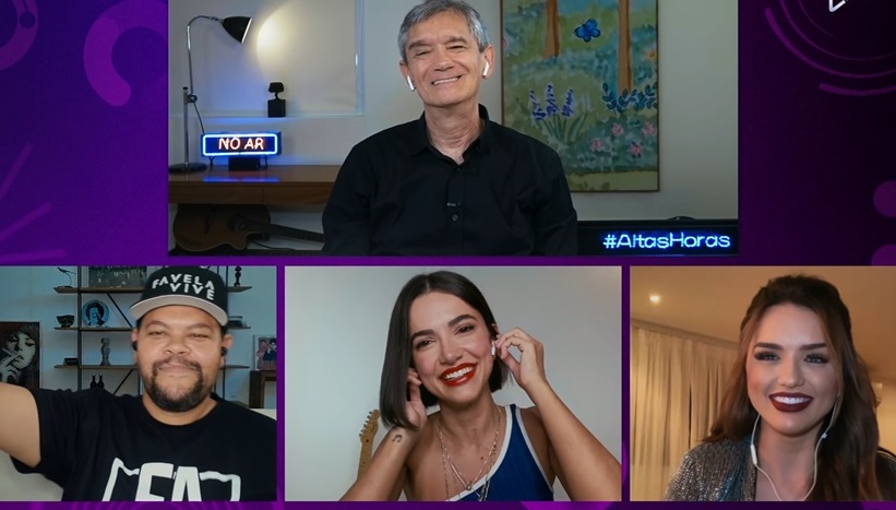 Altas Horas 01/08/2020: Manu Gavassi, Rafa Kalimann, Babu Santana, Ivete Sangalo e mais
