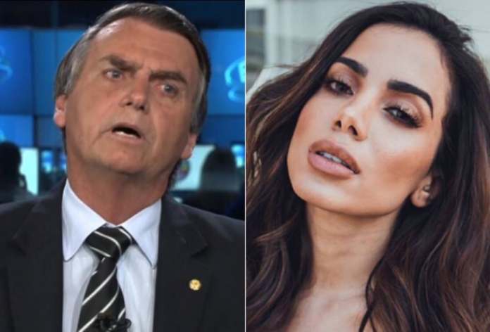 Anitta faz desabafo contra postura de Jair Bolsonaro