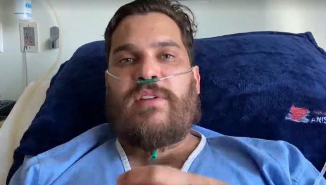 Cantor Cauan revela desespero enquanto esteve internado por coronavírus: “Preferia morrer”