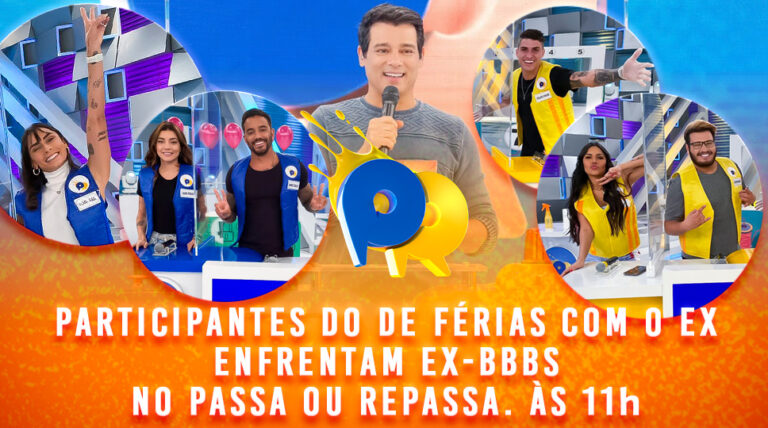 Domingo Legal 02/08/2020: Passa ou Repassa com Flay, Victor Hugo e Felipe Prior e mais