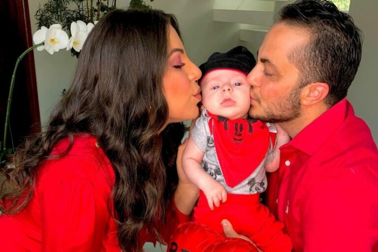 Thammy Miranda comemora primeiro Dia dos Pais e rebate críticas: “Não é dia do pinto”