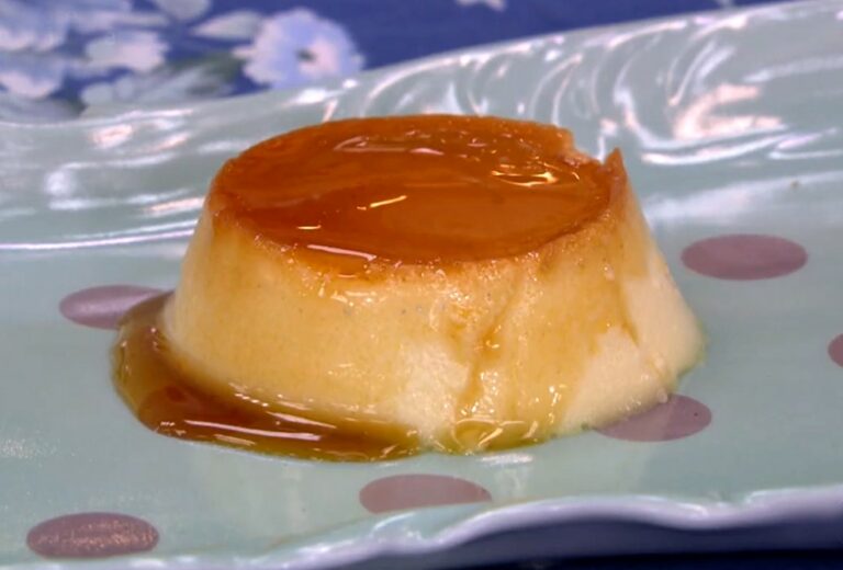 Receita de Pudim de Laranja sem Leite Condensado da Ana Maria Braga no Encontro, dia 31/08/2020