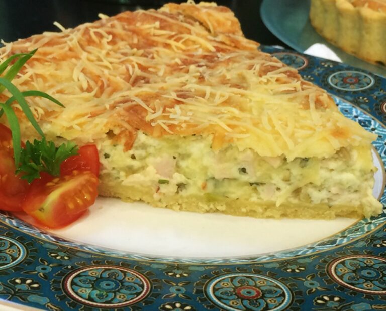 Receita de Quiche Leve da Ana Maria Braga no Encontro, dia 17/08/2020