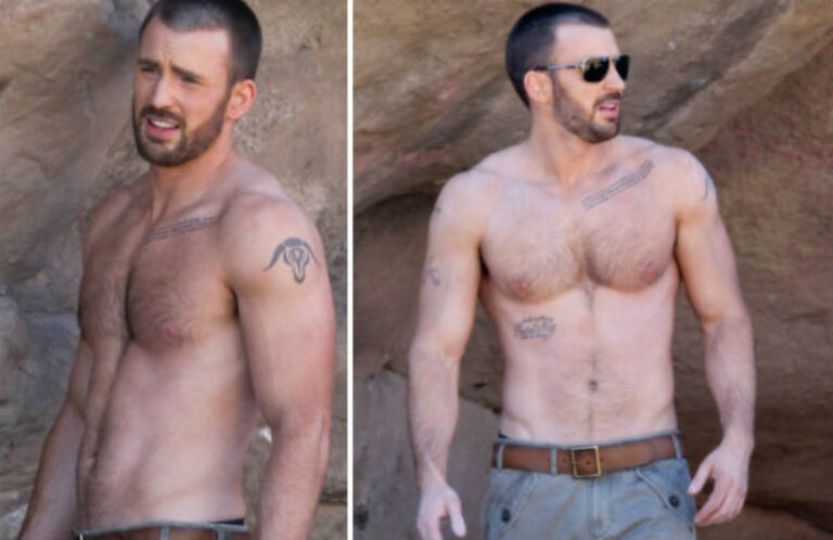 Chris Evans vaza nude por engano e web repercute