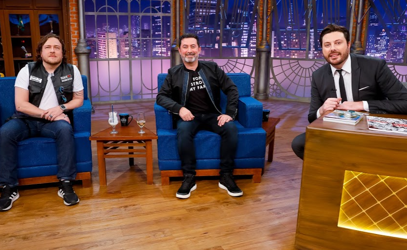 The Noite 18/09/2020 – Luke Ross e Marco Lesko