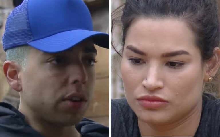 A Fazenda 12: Lucas Selfie se desentende com Raissa e ameaça jogar cocô de vaca na peoa