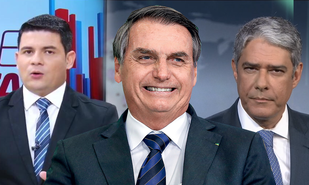 Apresentador da Record nega informações da Globo sobre censura de Bolsonaro à imprensa