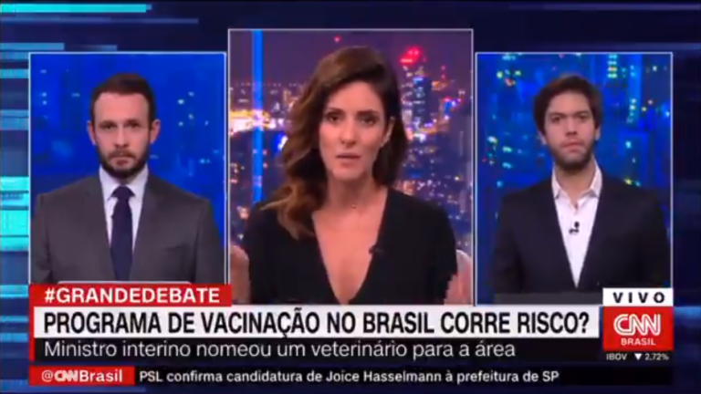Monalisa Perrone faz dura crítica a um comentário de Caio Coppolla na CNN