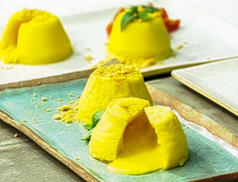 Receita de Petit Gâteau de Queijo da Ana Maria Braga no Encontro, dia 25/09/2020