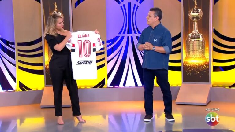 Eliana desabafa sobre críticas recebidas após transmissão da Libertadores
