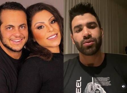 Esposa de Thammy Miranda expõe Gusttavo Lima na internet
