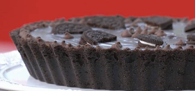 Torta de Bolacha de Chocolate