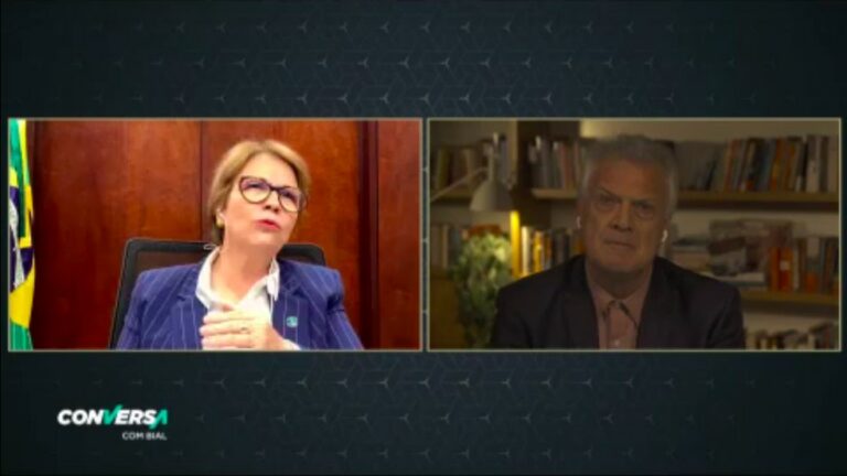 Conversa com Bial 12/10/2020: Entrevista com a ministra Tereza Cristina
