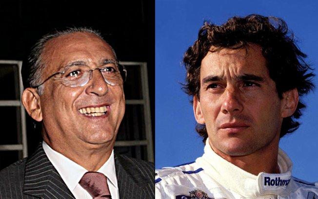 Galvão Bueno emociona em homenagem a Ayrton Senna: “Foi o maior de todos”