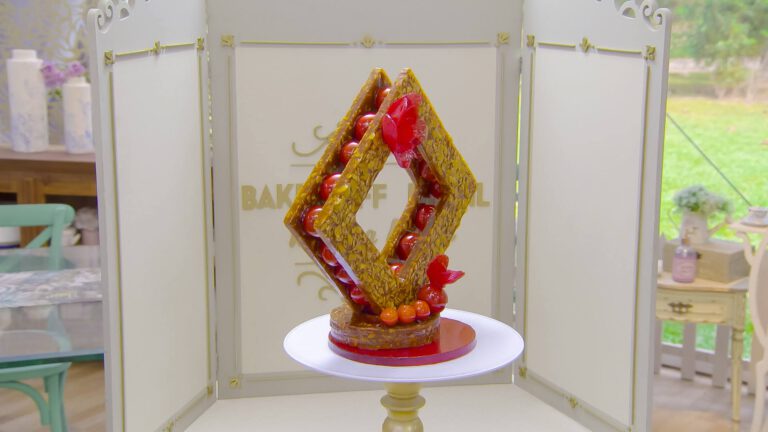 Receita da Moldura de Caramelo do Bake Off Brasil, dia 24/10/2020