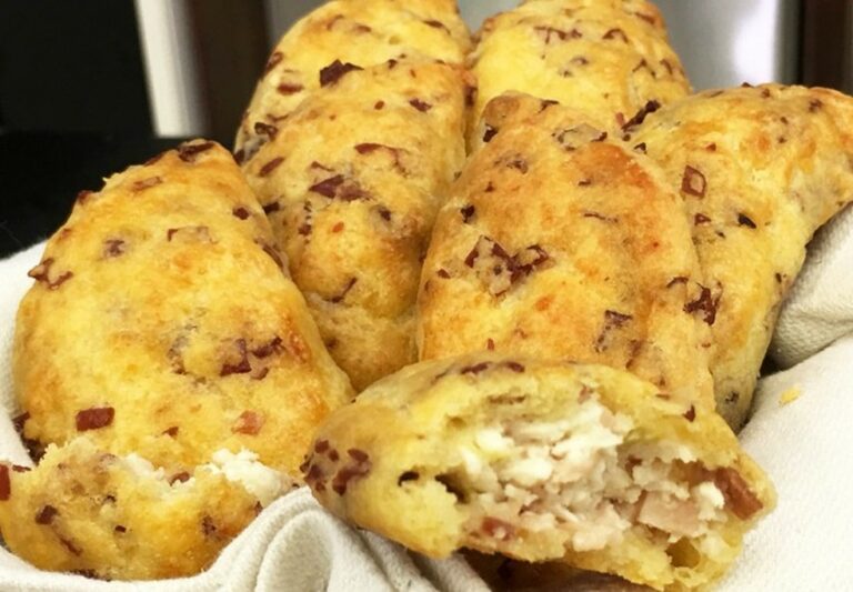 Receita de Pastelzinho de Mortadela e Queijo da Ana Maria Braga no Encontro, dia 02/10/2020