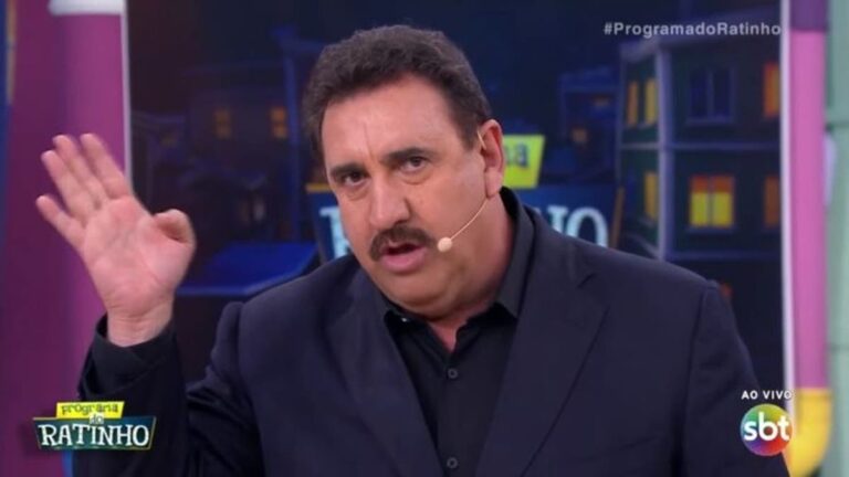 Ratinho informa que está com Covid-19: “Sigo bem e sem sintomas”