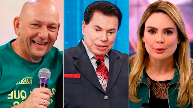 Silvio Santos aparece em aniversário do ‘véio da Havan’ que pediu cabeça de Rachel Sheherazade