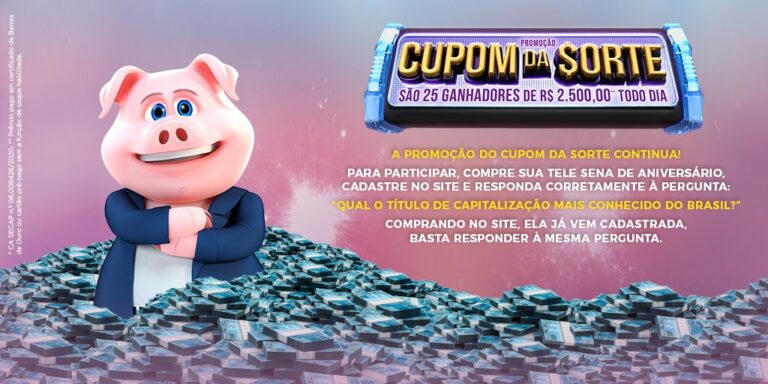 Resultado do Cupom da Sorte da Tele Sena de Aniversário, dia 15/10/2020