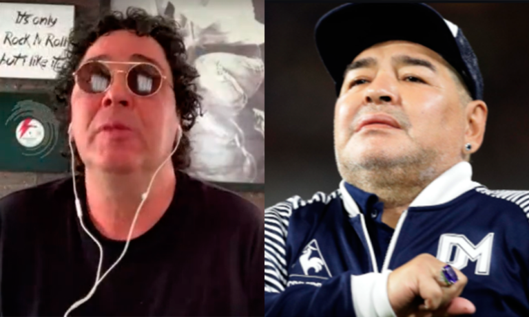 Casagrande chora com morte de Maradona e desabafa: “Sofro quando morre um dependente químico”