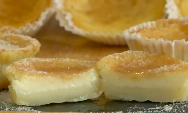 Receita de Queijadinhas Portuguesas do Melhor da Tarde, dia 07/01/2021