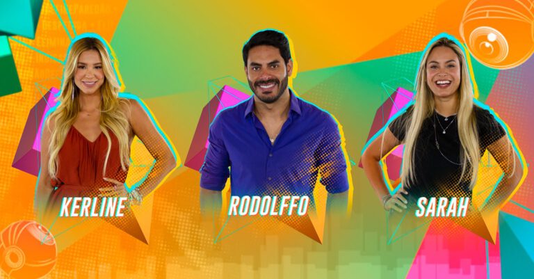 BBB21: Enquete Paredão Kerline x Rodolffo x Sarah. Quem deve sair?