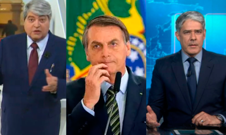 Datena rebate Bolsonaro e sai em defesa de Bonner: “Não aceito o termo ‘canalha'”