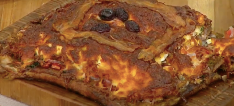 Receita de Pizza de Pancetta do Melhor da Tarde, dia 26/02/2021