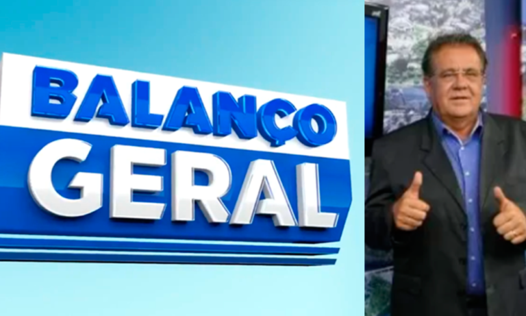 Apresentador do Balanço Geral morre aos 64 anos vítima da Covid-19