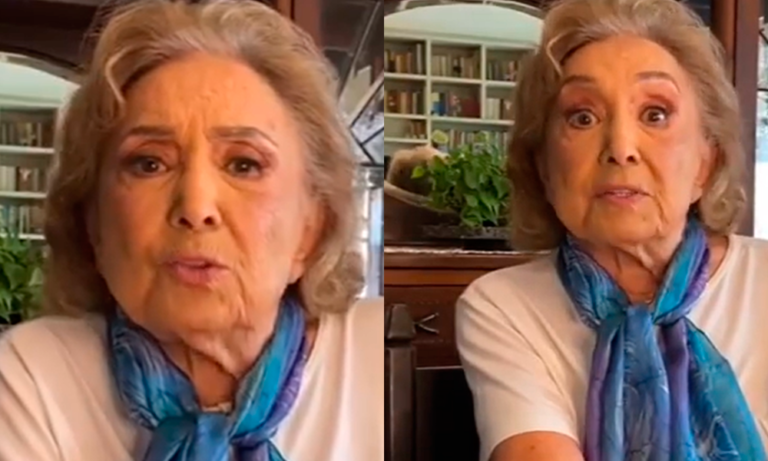 Eva Wilma publica vídeo após alta do hospital e agradece carinho dos fãs