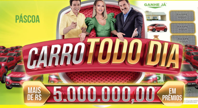 Segundo Sorteio da Tele Sena de Páscoa 04/04/2021: Confira os números